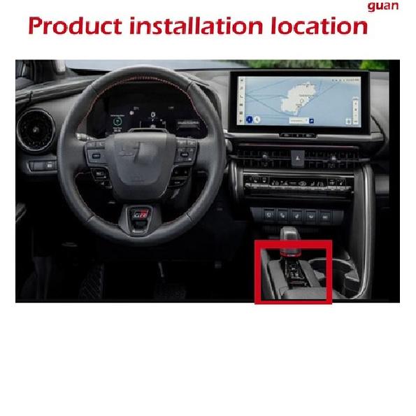 Car Gear Shift Decorative Frame For Toyota C-HR 2024-2025