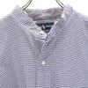 Ralph Lauren 90s BIG SHIRT OLD Check Pattern Long Sleeve Stand Collar Shirt Men's Used