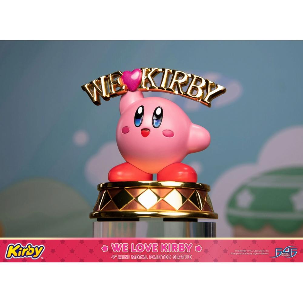 Kirby Kirby Series  We Love Kirby Kirby Metal Mini Statue