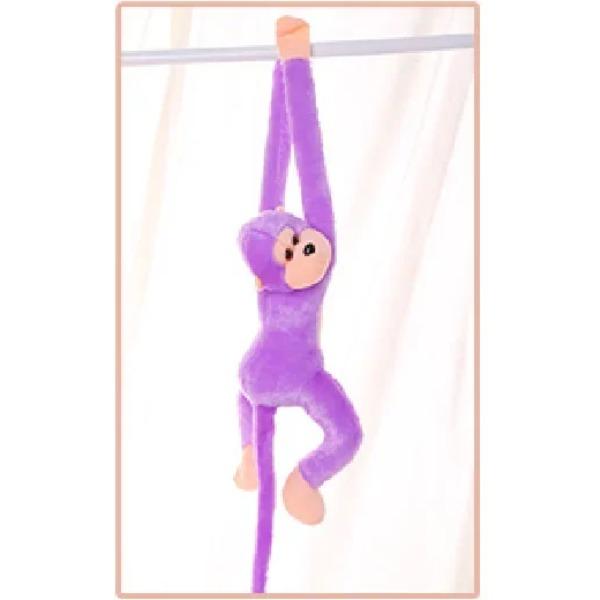 1 pezzo 60 cm Braccio Lungo Scimmia Peluche Giocattolo Ideale per Bambini Gibbone Imbottito Stanza Coccolosa Decorazioni da Appendere Calmare Ragazza Regalo Giocattoli da Appendere