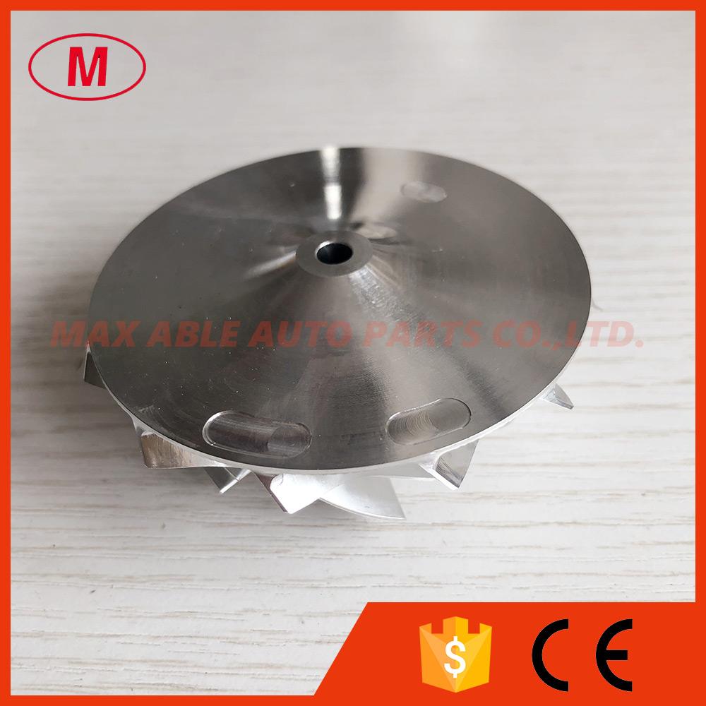 GT15-25 6+6 blades 54.87/70.98mm High Performance Turbocharger milling/aluminum 2618/ Billet Compressor wheel