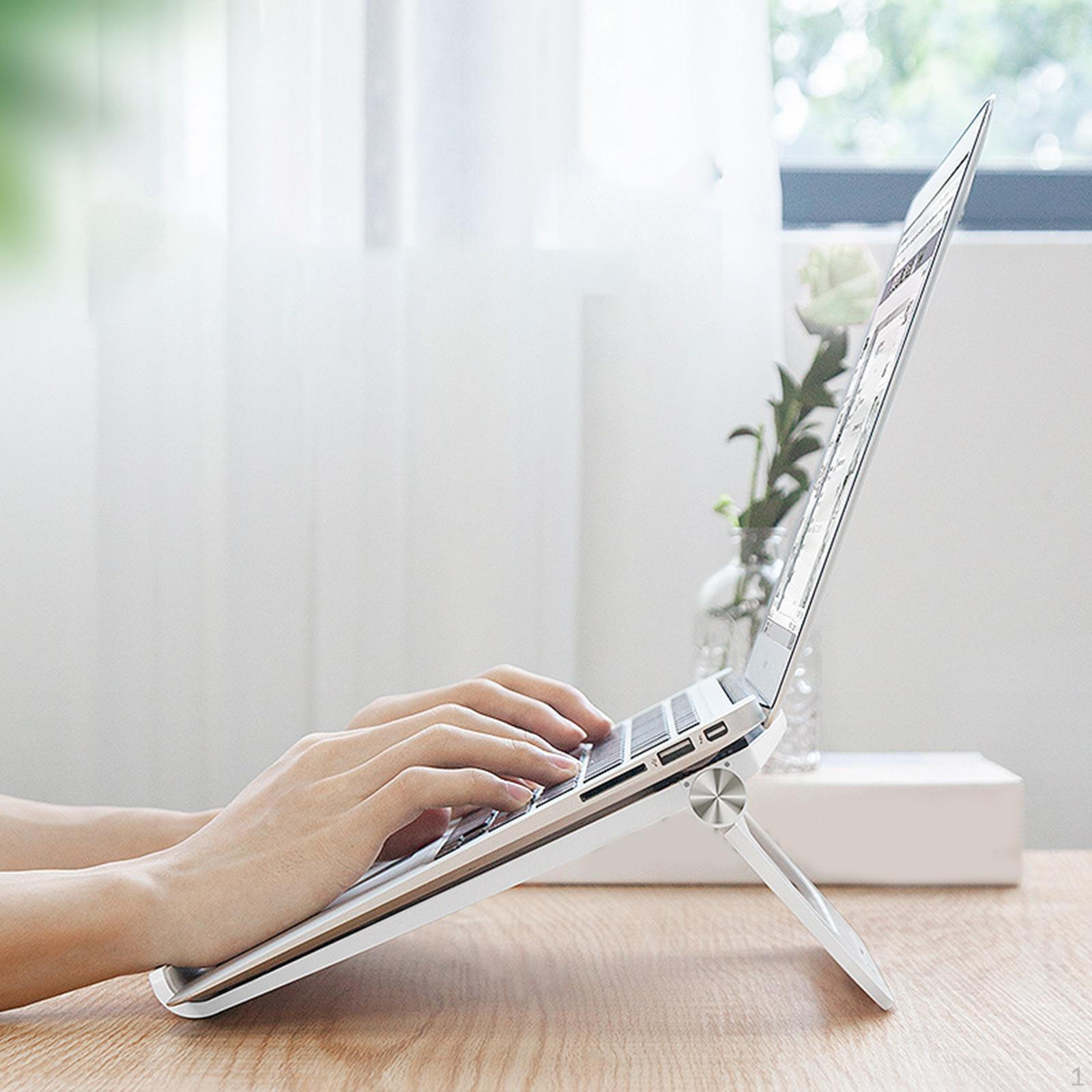 

Складная подставка для ноутбука с регулируемой высотой, аксессуары для офиса и дома, устойчивое положение белый