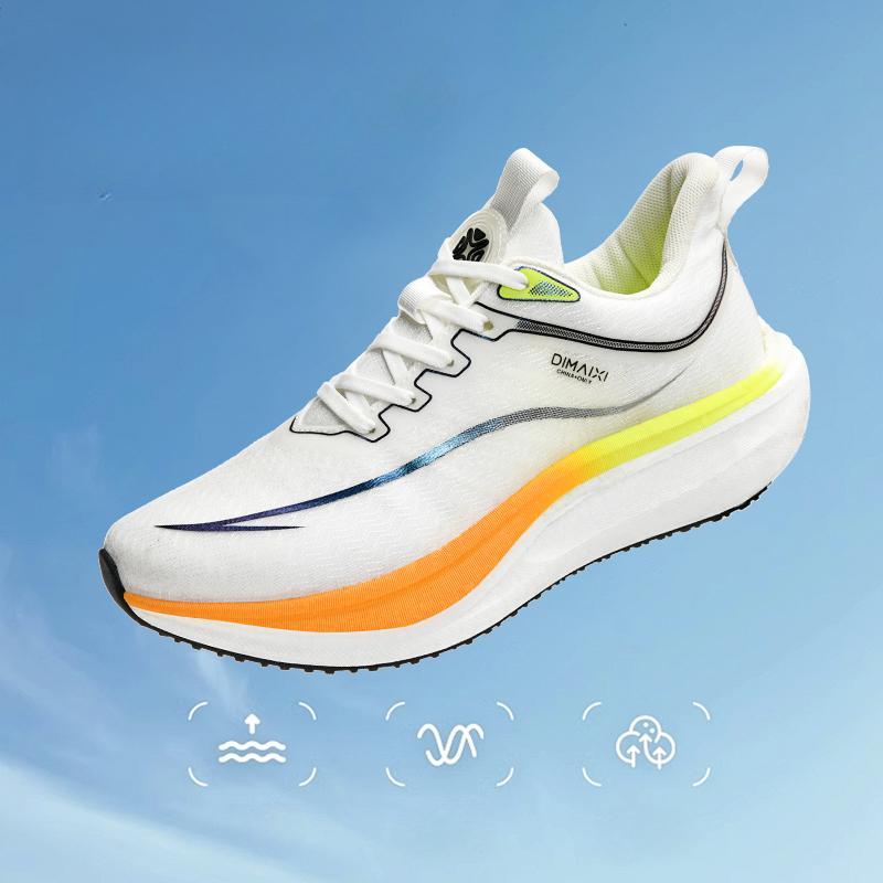 Hot Selling Men Runn Shoes Professional Marathon Outdoor Practical Sneakers Anti Slip Wear-resistant Soft Cushioned Tennis Shoes