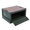 Foldable Camping Storage Box with Lids Versatile Stackable Movable Portable Camping Storage Bin