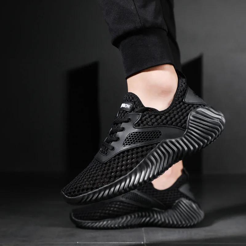 Summer New White Men Sneakers High Quality Shoes For Men Mesh Breathable Tenis Masculino Zapatillas Hombre