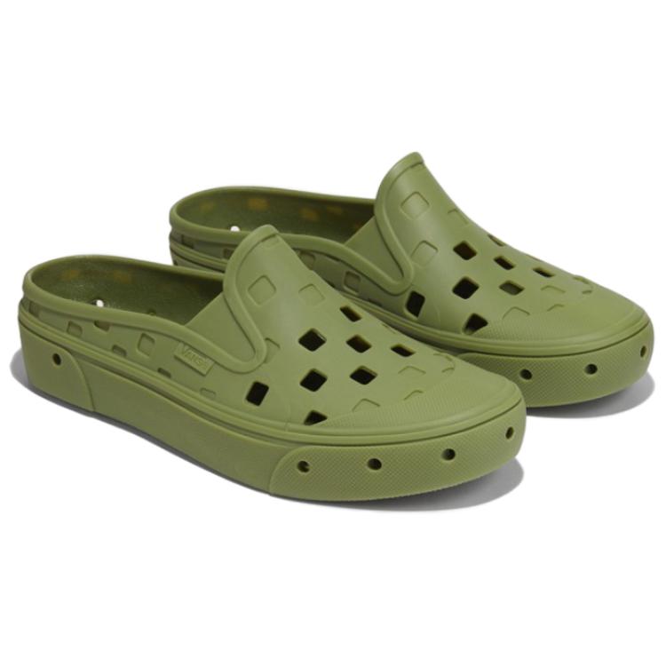 Vans Mte Comfortable Durable Slip-On Shoes Unisex Shoes Green VN000CW8BD41