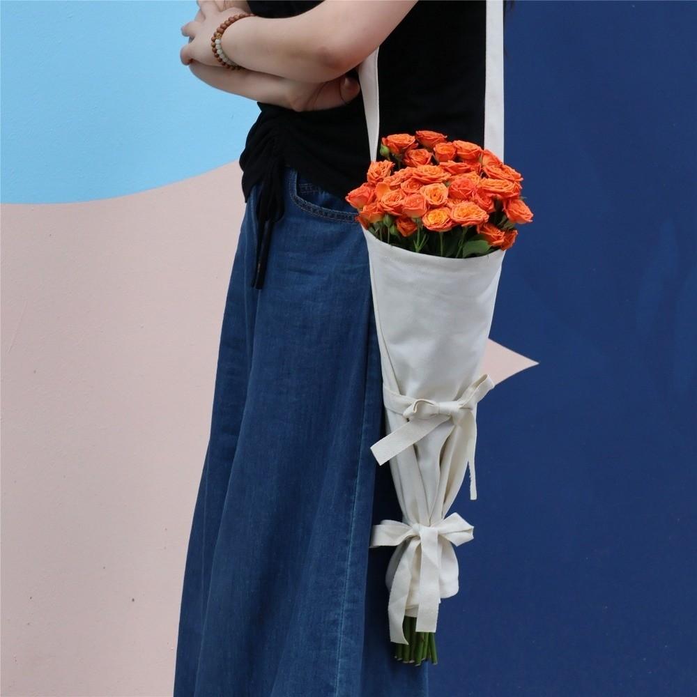 Pogrubiona Torba do Pakowania Kwiatów Wisząca Tkanina na Kwiaty Torba Tote Torby do Pakowania Bukietów Podarunki