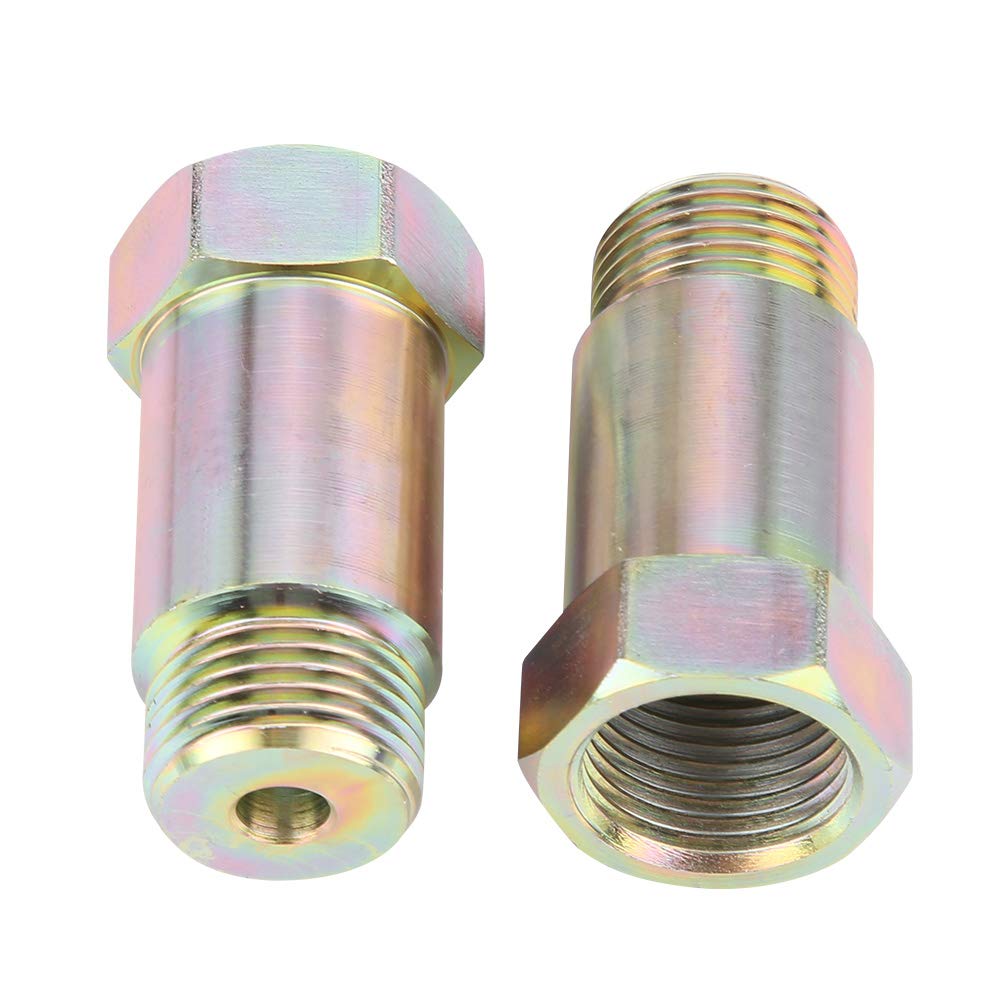 2pcs 45mm M18*1.5 O2 Oxygen Sensor Extender O2 Sensor Extension Spacer,Oxygen Sensor Adapter Oxygen Sensor Spacer Extension Spacer Adapter Plug