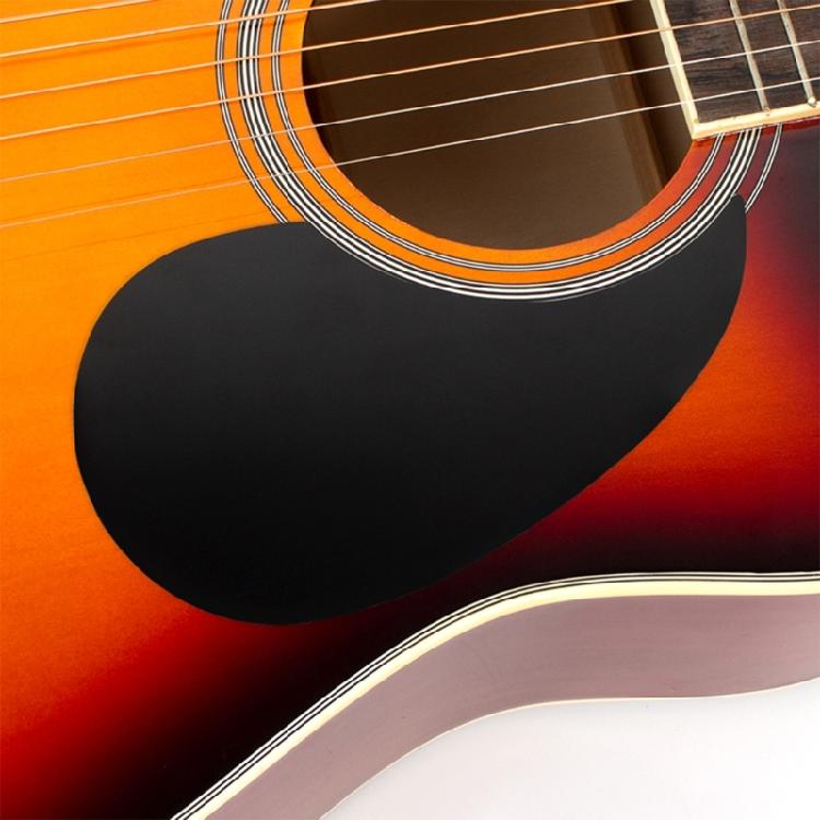 Klebe-Kratzschutzplatte Akustikgitarre Anti-Kratz-Schutzplatte Kunststoff Folk-Gitarre Schlagbrett Gitarrenzubehör
