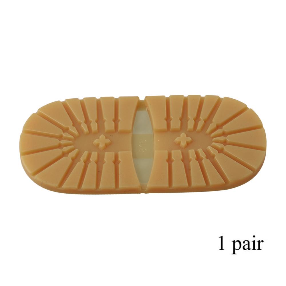 4 Stück/Set Rutschfeste Abriebfeste Sohle Für Schuh Verdickte Gummi-Schuhsohlen Reparatur DIY Ersatz Außensohlen Leder Business Schuhe