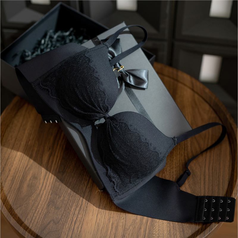 Traceless No Steel Ring, Pure Lace Underwear, Small Breasts Gather and Show Large Breasts, Anti-sagging Bra, Adjusted Bra