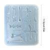Silicone Dessert Crafting Moulds Bone Shape Clay Food Molds Reusable Baking Tool Chocolate Moulds Silicone Texture