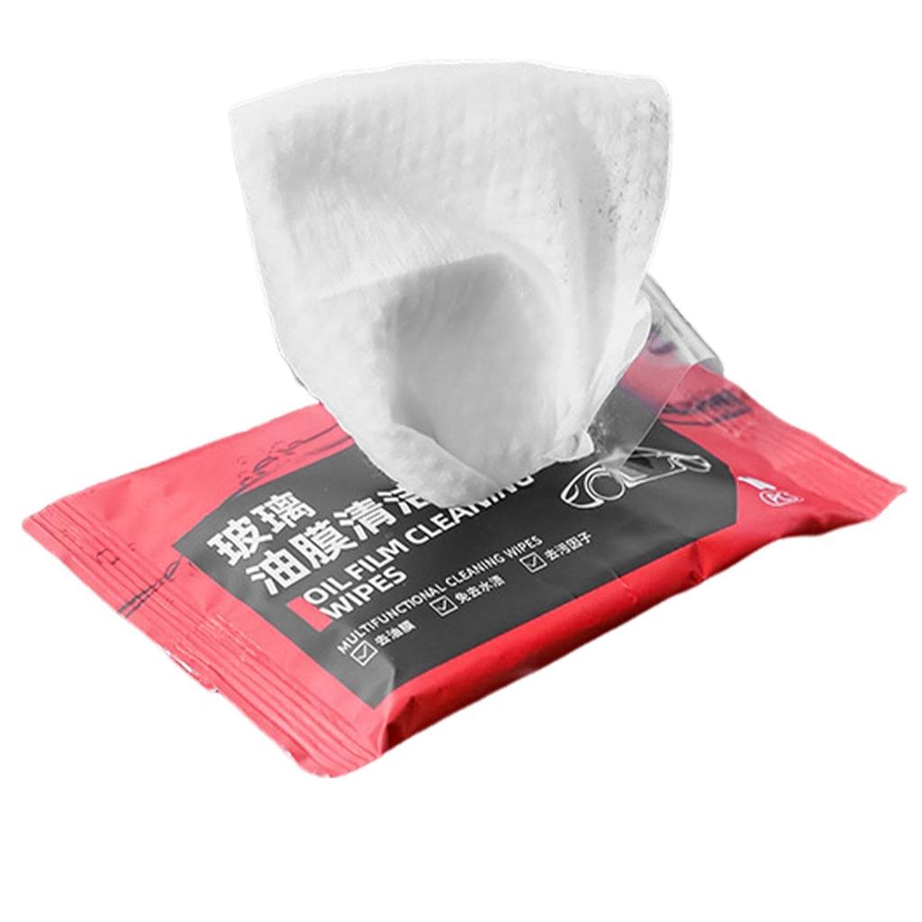 Glass Membrane Remover Wipes, Car Glass Film Remover - Automotive Glass