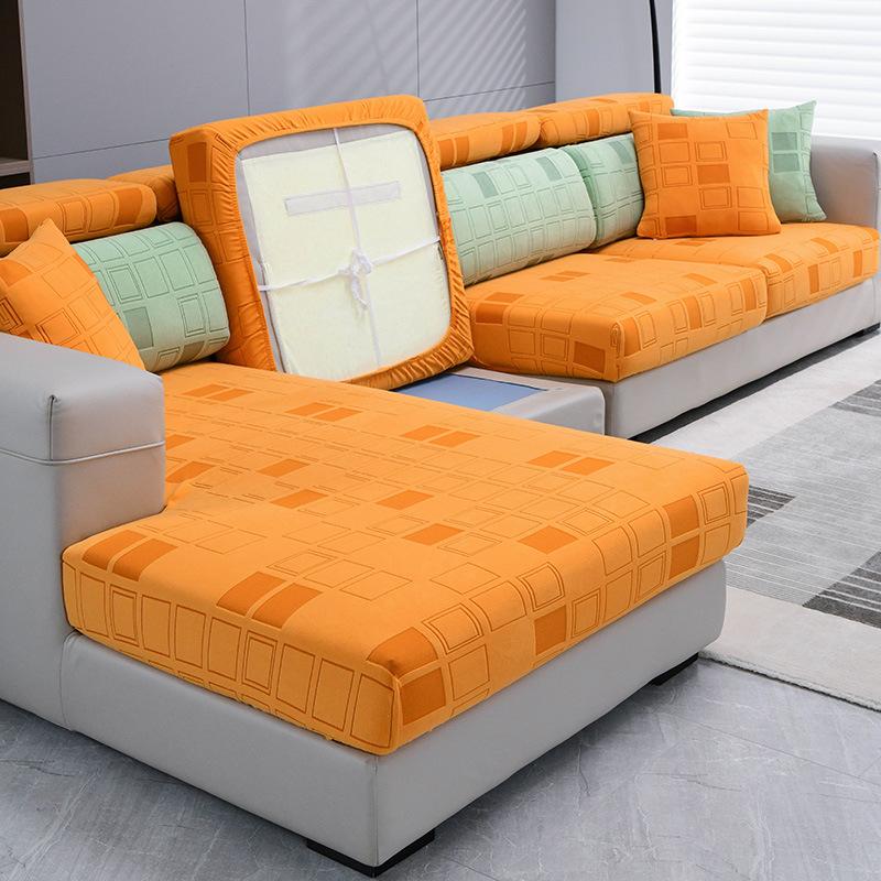 

Универсальный диван с защитой от царапин, универсальный эластичный чехол для дивана Four Seasons, простая современная универсальная подушка, нескользящий коврик 30-45cm*60-80cm*5-20cm