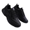 Men's Plus Size Waterproof Leather Sneakers - Non-Slip, Soft Sole, Versatile Casual Running Shoes for Autumn and Travel