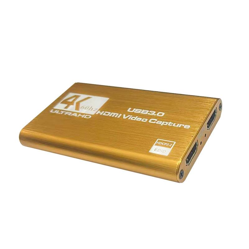 4K USB 3.0 Video Capture Card HDMI-compatible 1080P 60fps HD Video Recorder Grabber for OBS Capturing Game Card Live