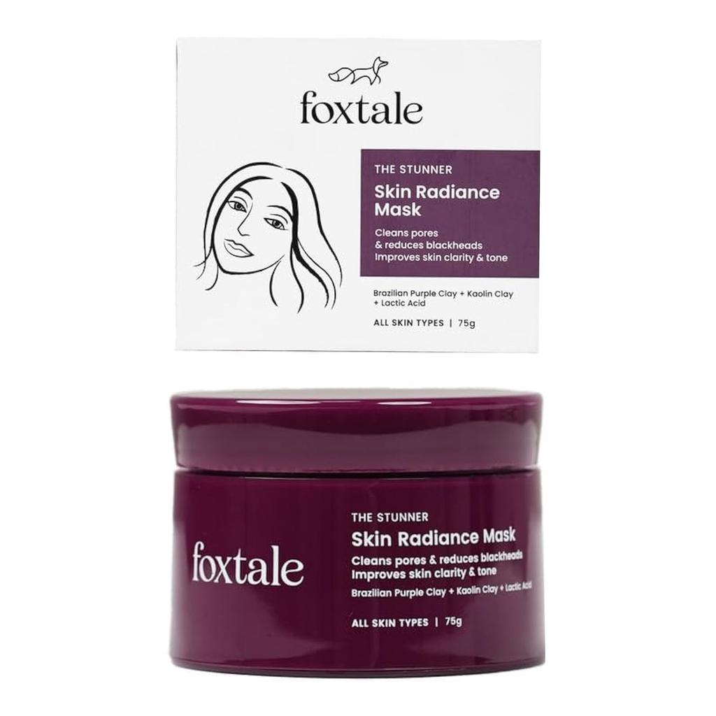 Mask for Skin Radiance (75 G), Skin Radiance Mask, Foxtale
