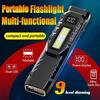 DT007 EDC Multifunctional Rechargeable Flashlight Portable Waterproof Light for Camping Hunting Fishing Outdoor Torch