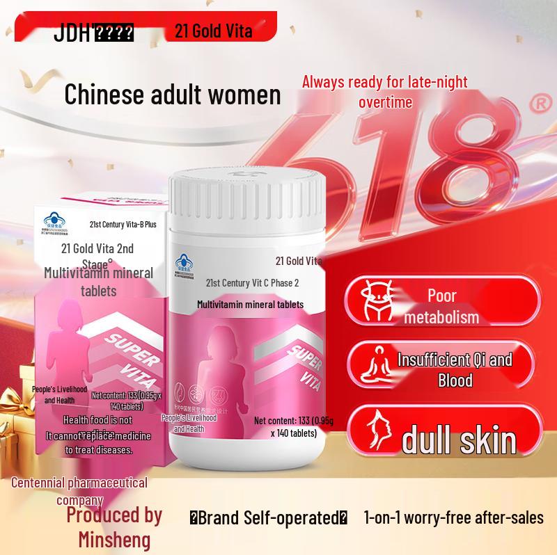 21 Golden Vitamin Multivitamin Supplements