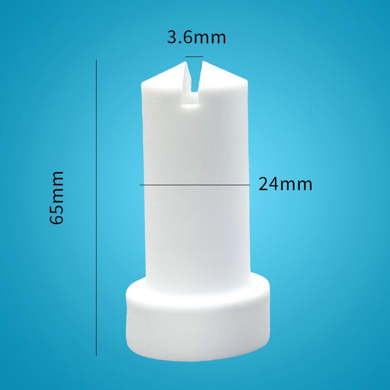 NF21 Sector Nozzle Pump Core: White Powder Coating Machine Accessory, Electrostatic Gun Venturi Tube & Powder Pump