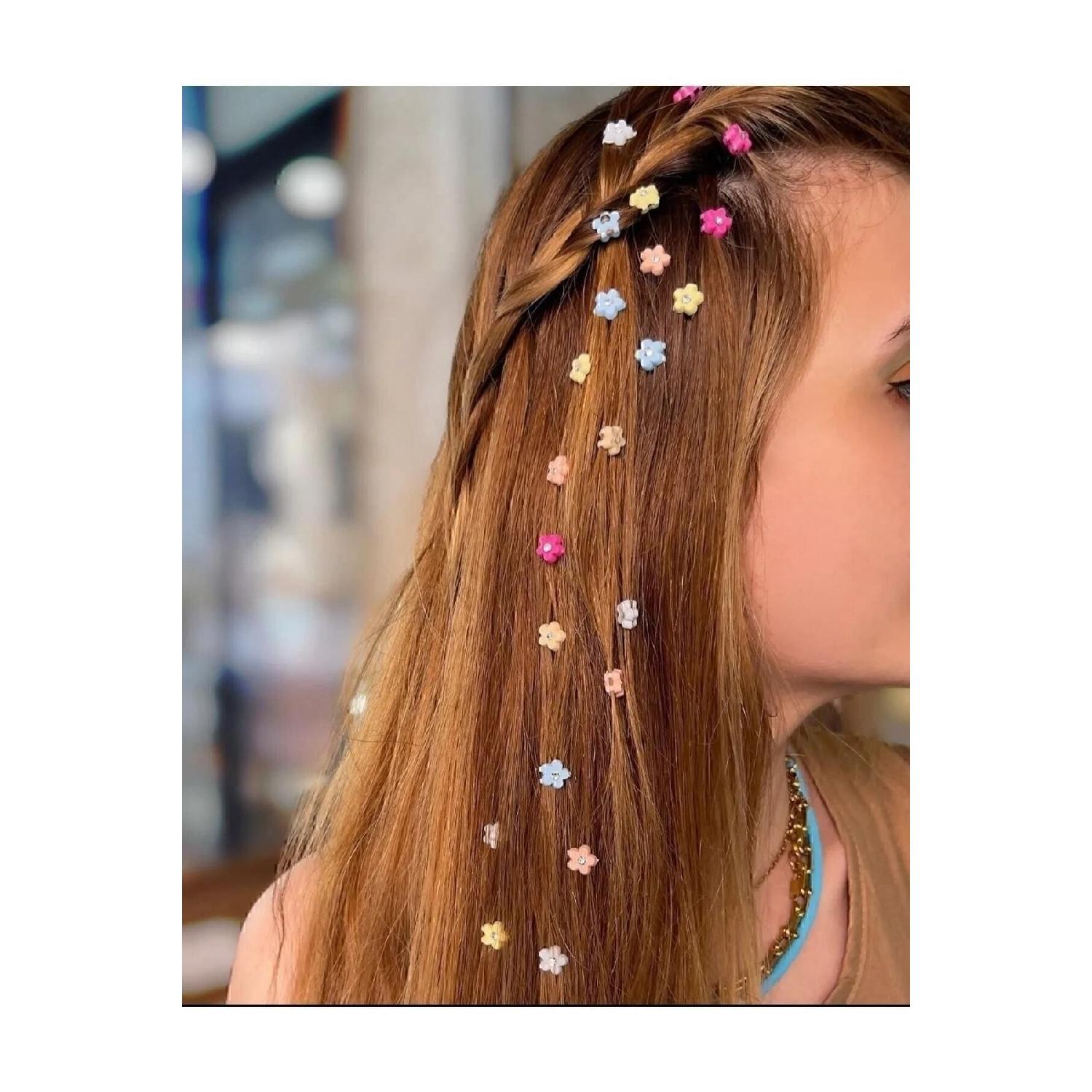 

Жіноча прикраса для волосся з 24 елементами веселки