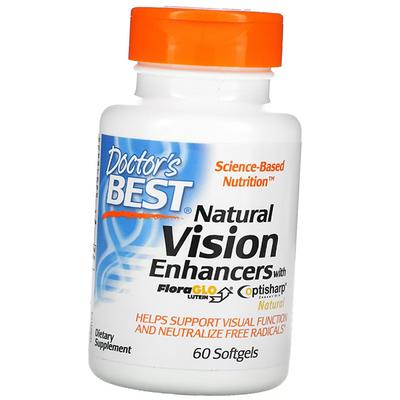 Natural Vision Enhancers with FloraGlo Lutein, 60gelcaps (72327027)