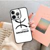 Amazigh Symbol Berber Academy Phone Case for iPhone 17 Air 16 15 14 12 13 PLUS 11 PRO MAX Fundas coque Cover Shell