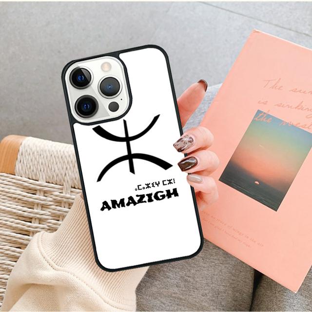 Amazigh Symbol Berber Academy Phone Case for iPhone 17 Air 16 15 14 12 13 PLUS 11 PRO MAX Fundas coque Cover Shell