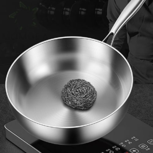 Momgla 316 Stainless Steel Multi-Purpose Frying Pan, Deep Stir-Fry Pan, Stew Pot, Saucepan with Lid, Large Capacity, Durable, Non-Stick, Easy To Clean
