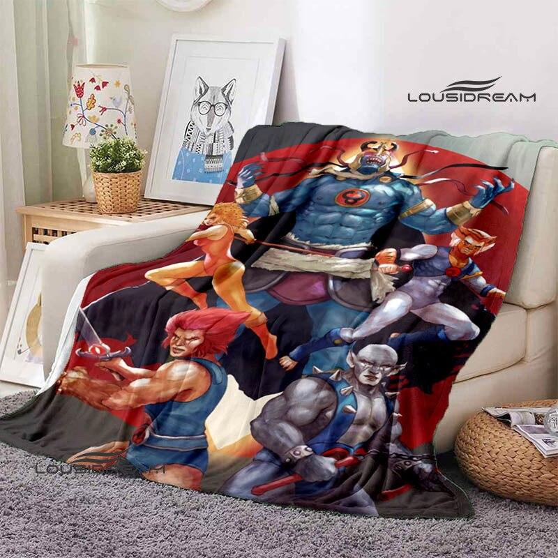 Cartoon Universe Master HE-MAN Printed Blanket Children Warm Beautiful Blanket Flannel Soft and Comfortable Birthday Gift