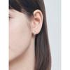 Baguette Cubic One-Touch Earrings C24Eb323