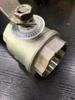 304 Stainless Steel Ball Valve with Scale, Two-Piece, Large Flow, Thread Lock (4pt/6pt)