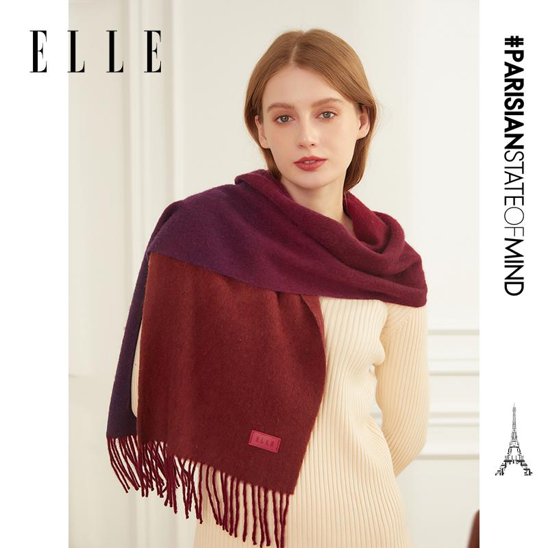 ELLE 100% Pure Wool Scarf