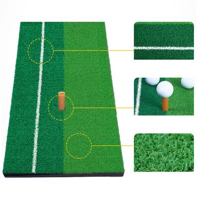 Mata do ćwiczeń golfa w pomieszczeniu 60x30cm - Podstawa antypoślizgowa, Linie oznaczeń, Darń do sprzętu treningowego na podwórko