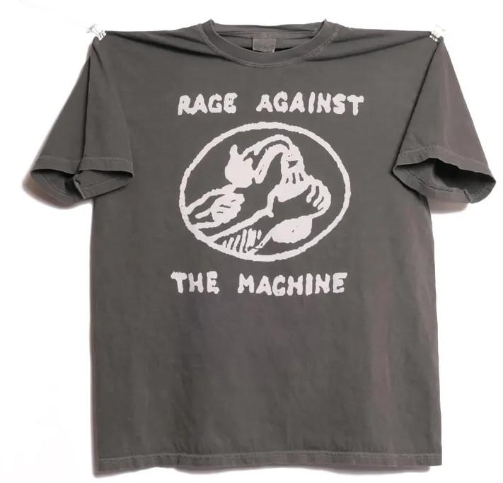 Футболка с принтом группы Rage Against The Machine Тяжелый Рэп Метал Альтернативный Метал Футболка Унисекс XL