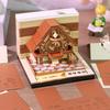 3D Pop-up 2027 Calendar Sticky Notes: Creative Business Souvenir and Paper Carving Ornament