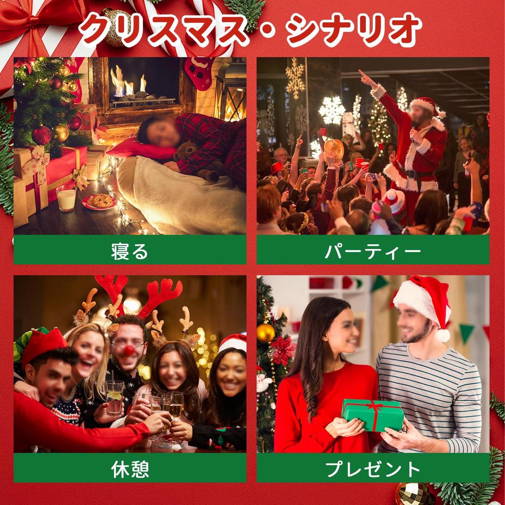 Amy Coulee Christmas Santa Sexy Lingerie for Sexy Extreme Men's T-Back T-Back, Men, Underwear, (E, 1083T)