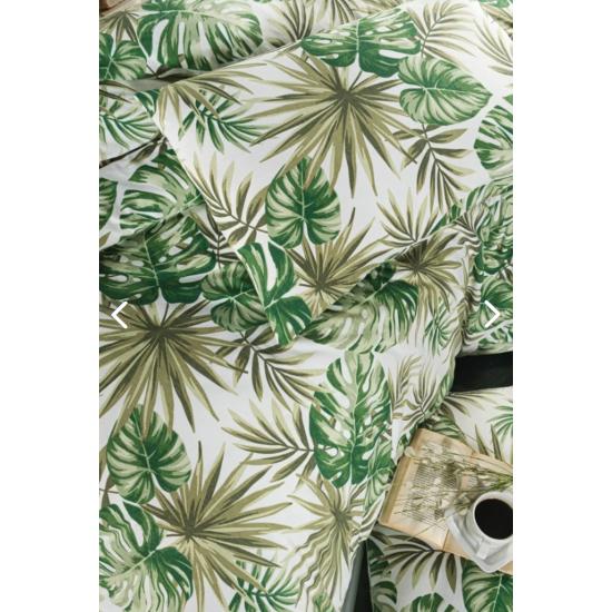 Verde Doppelbett-Bettbezug-Set Ranforce, Baumwolle, Grün, 200 x 220.