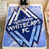 Vancouver Whitecaps FC  Print Flannel Blanket, High Quality Comfortable for All Seasons, Home Decor, Warmth and Comfort