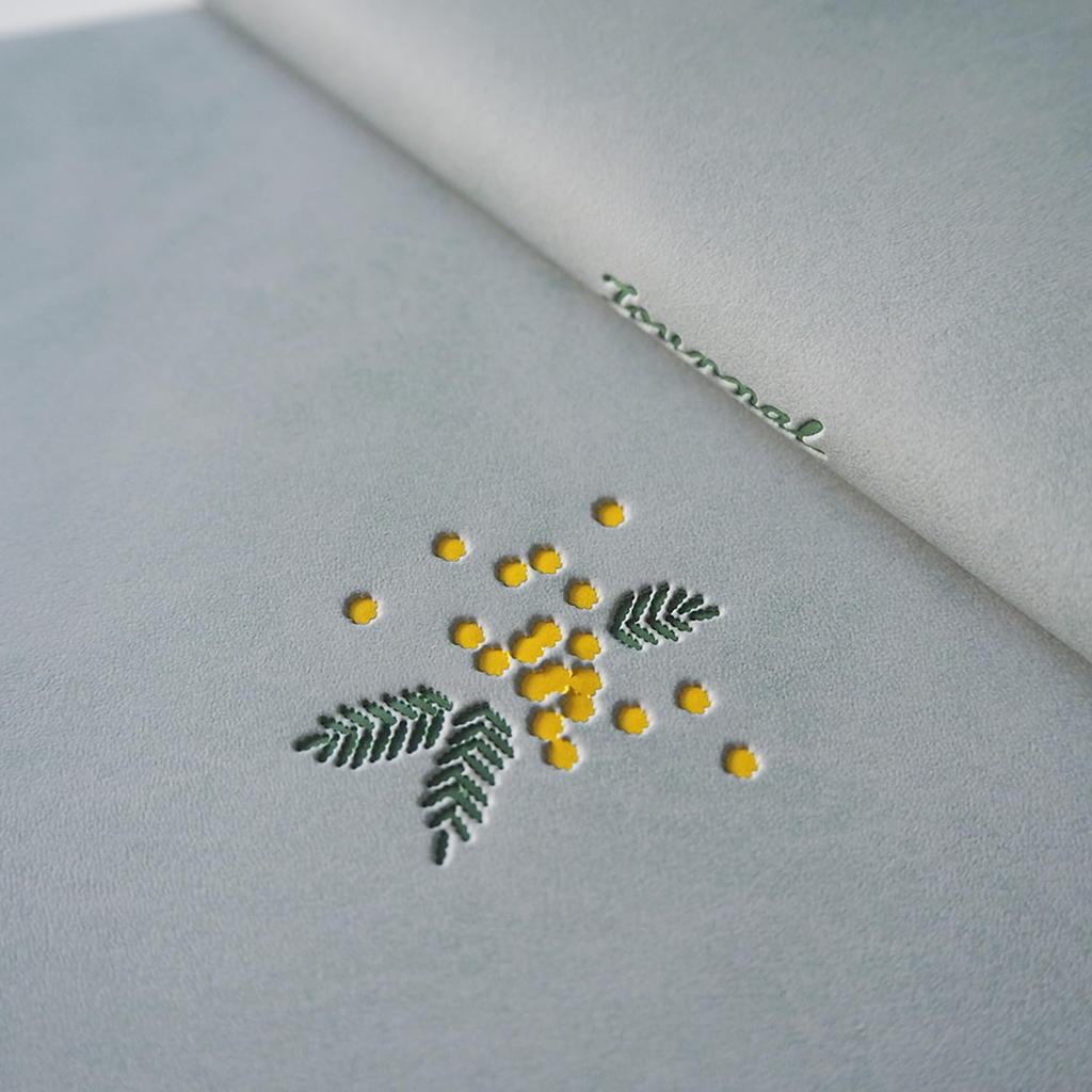 Matca April Weekly Fleur Lily of the L-Commune Planner, 2025, Start, B6, Block, Valley, DR-WK-655