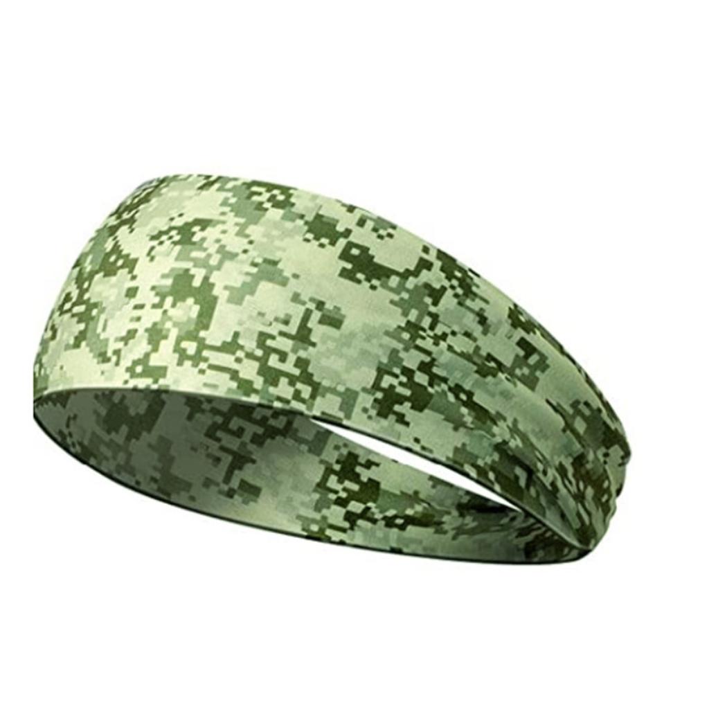 Unisex Running Fitness Headband For Sports Yoga Sweatproof Elastic Cotton Headscarf