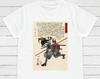 Ukiyo-e Samurai Warrior T-Shirt: Japanese Woodblock Art Tee