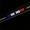 2x 55cmx45mm Car LED Flowing Front Pedal Light Sill Pathway Welcome Scuff Light