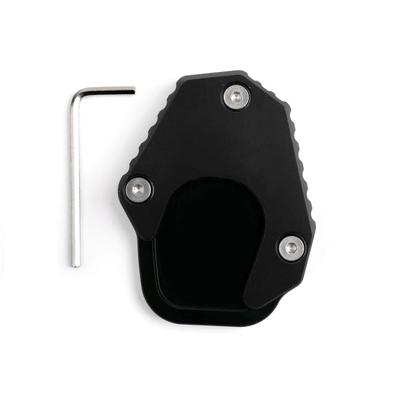 Bruce & Shark Honda CRF250L 2017-19 Exclusive Kickstand Side Stand Stand Stand Plate Extension Aluminum Black