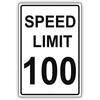 Vintage No Speed Limited Metal Tin Signs Posters Plate Wall Decor for Home Bars Garage Cafe Clubs Pubs Retro Posters Plaque
