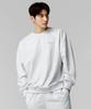 XEXYMIX Small Letter Sweatshirt Light Melange Xmmmt01J1