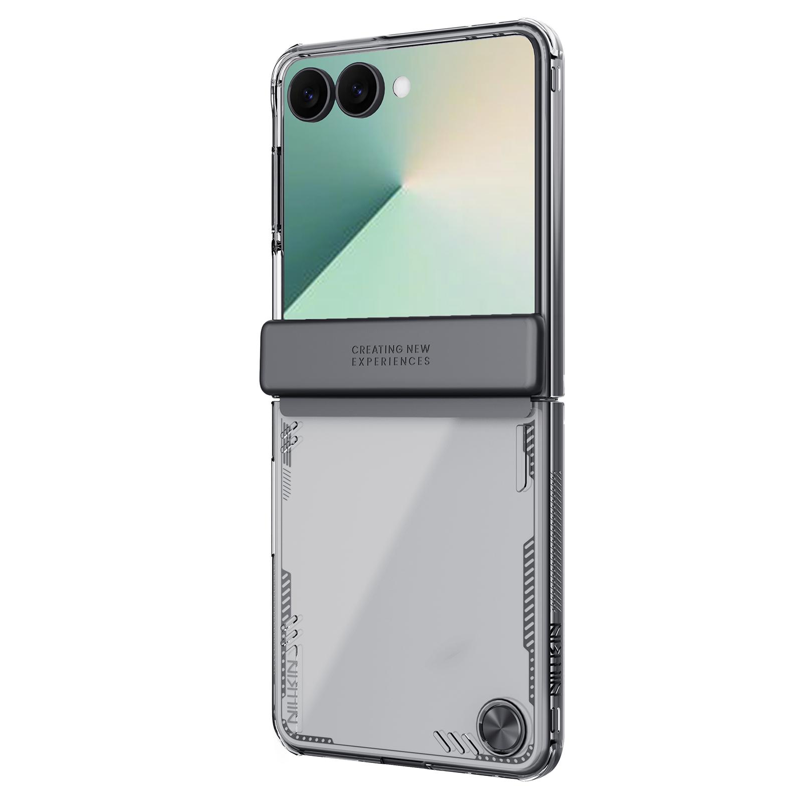 NILLKIN Iceblade For Samsung Galaxy Z Flip7 5G Case PC + TPU Phone Cover B