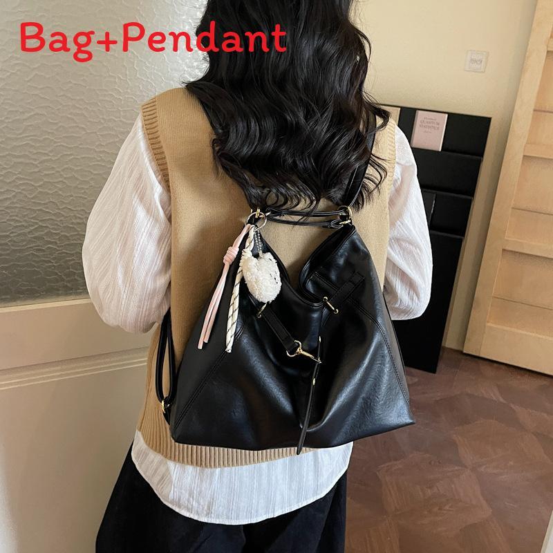 

Urban Minimalist Pu Tote Bag For Daily Commute With Multiple Compartments чёрный
