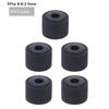 5Pcs Plastic Cassette Pressure Roller Multi Specification With Axis Design Belt Pulley Wheel Rubber Tape Recorder Pinroller