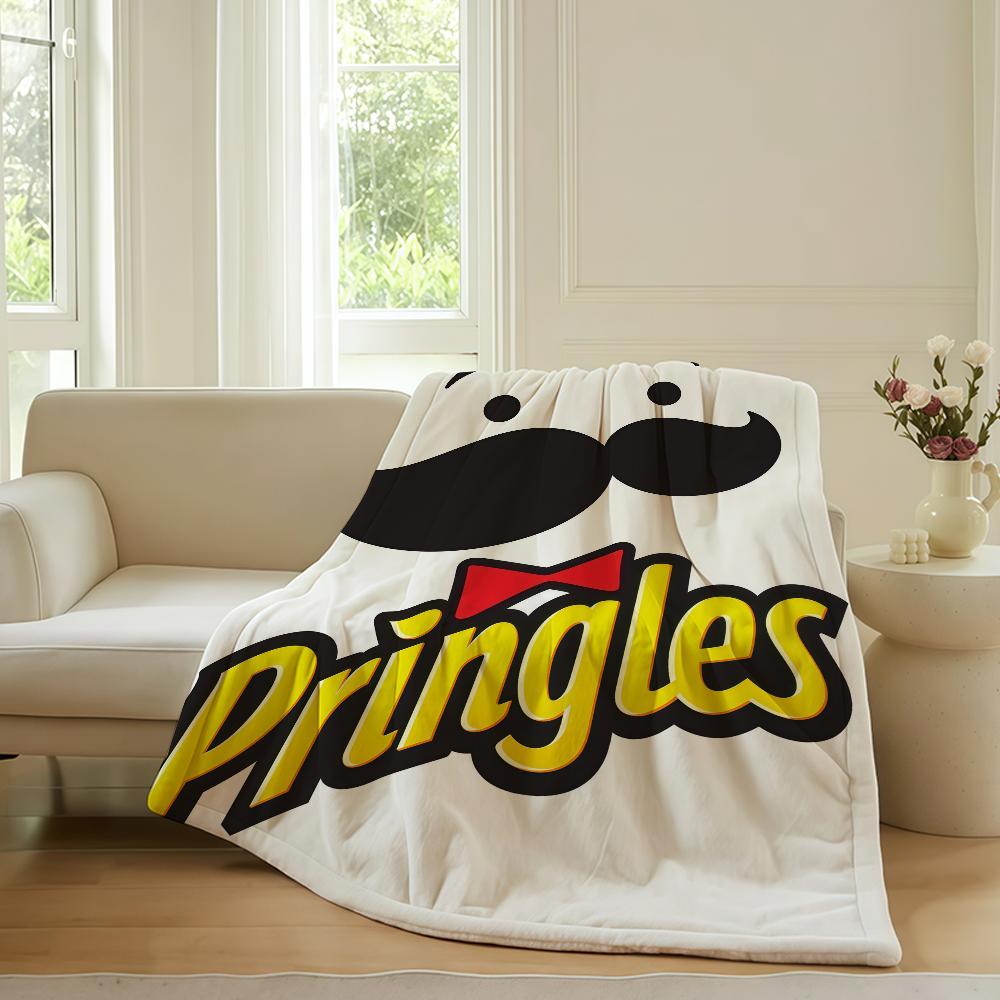 

Fashion print P pringleS Blanket For Sofa Office Bed Plane Travel Sleep Read Relax Camping Soft And Warm 75x90cm